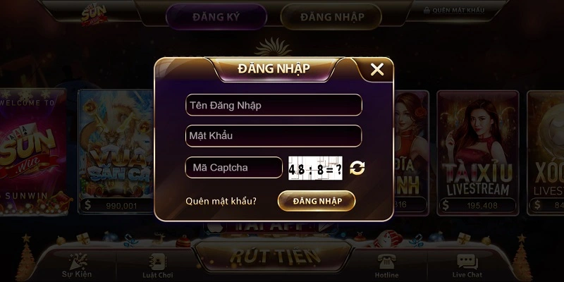 đăng nhập sunwin