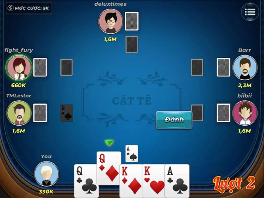 Cach choi game bai Catte Sunwin 3