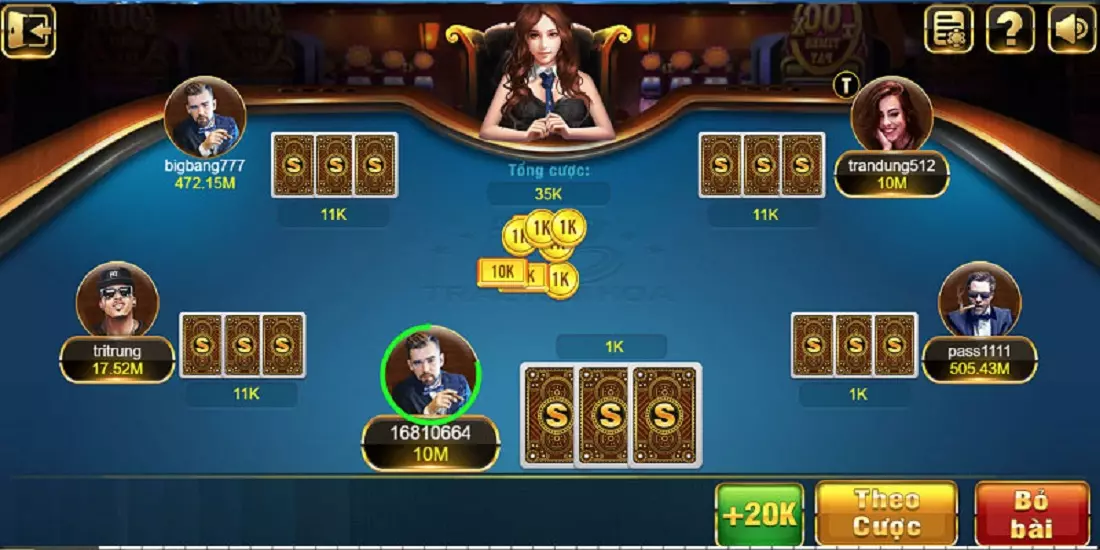 Huong dan choi game trac kim hoa Sunwin 1