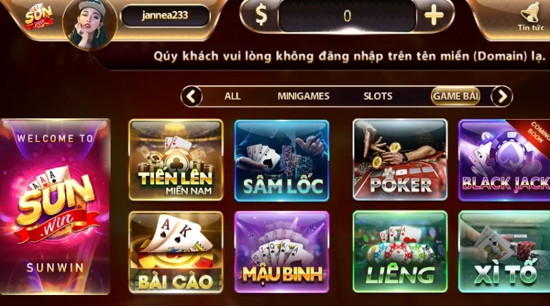 Kinh nghiem choi game bai cao Sunwin hay 3