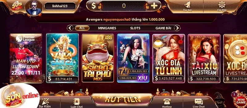 Giới thiệu đôi nét về về game tài xỉu Livestream Sun win Tai xiu livetream tua game de thang 3